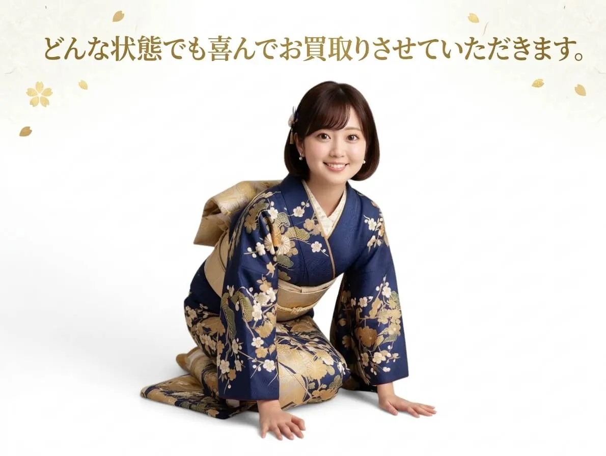 どんな状態でも喜んでお買取りさせていただきます。